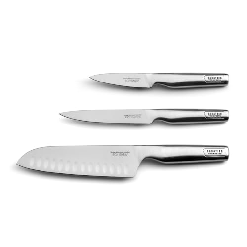 SABATIER TROMPETTE Asean - Set 3 couteau...