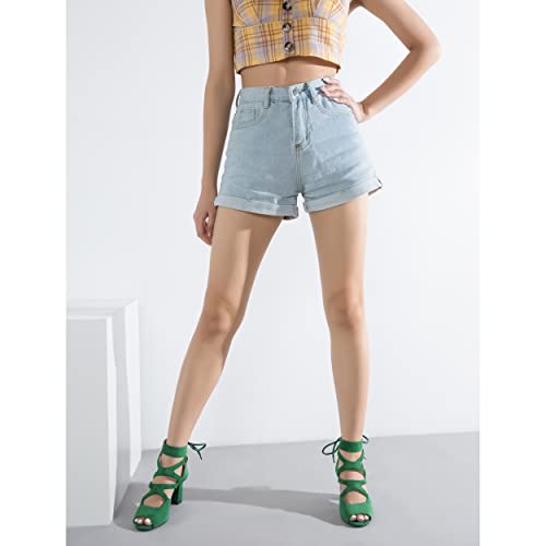 Image of fereshte Women's Lace-Up Gladiator Sandals, Block Heel Open Toe Strappy Shoes