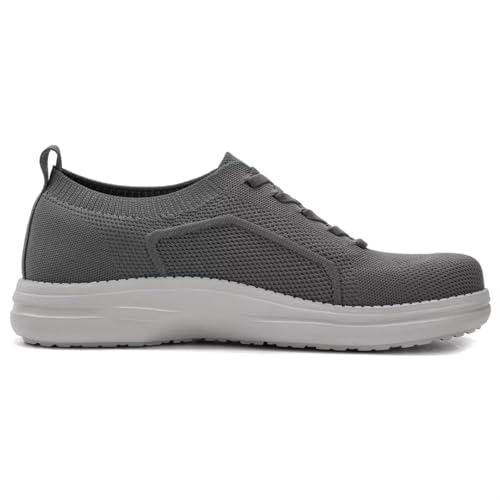 Image of 1TAZERO Men Slip On Shoes Loafer with Arch Support Insoles,Men Casual Shoes for Plantar Fasciitis