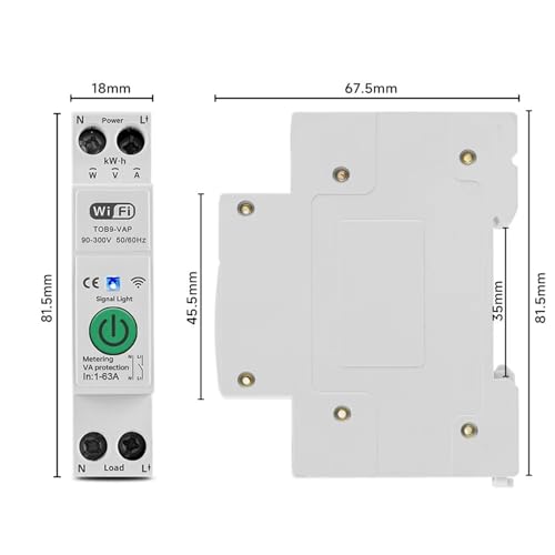 Interrupteur intelligent WiFi pour programmer le chauffage et les appareils de la maison