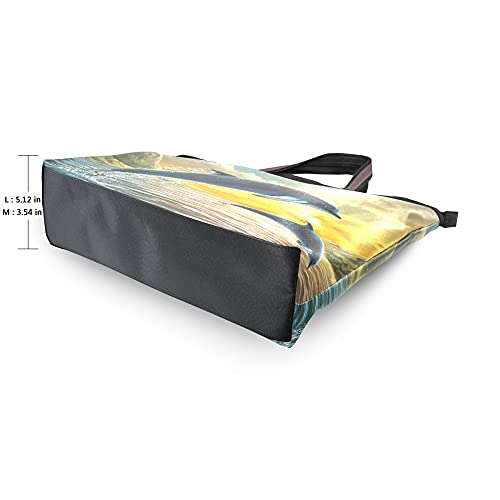 linqin Women's Shoulder Handbags Tote Purse with Zipper closure Retro Beige Honey Bees And Sunflowers3