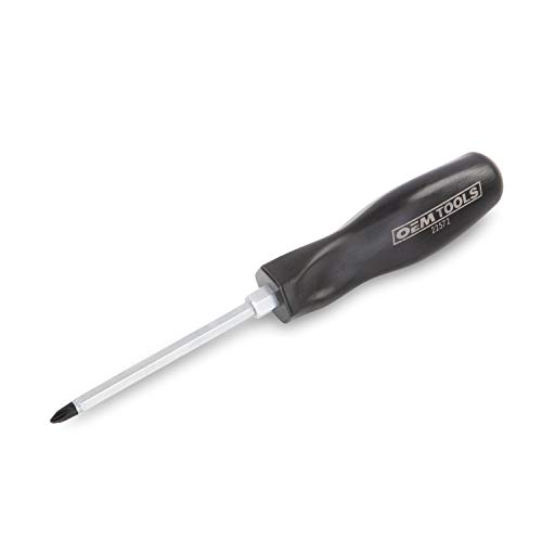 OEMTOOLS 22572 4 Inch No. 2 Phillips Screwdriver, Hex-Shaped Shaft for More Torque, Reduces Cam-Out, Ideal for Any Electrician Tool Kit or PC Screwdriver Kit