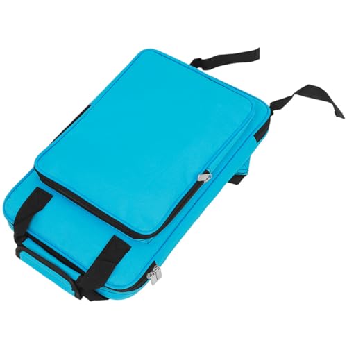 VICASKY Drumstick Storage Pouch Portable Mallets Organizer Bag with Zipper Spacious Holder for Multiple Drumsticks Mallets Durable Design Convenient Carrying for Performers