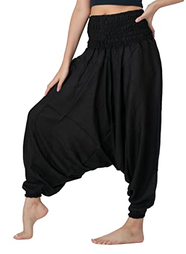 B BANGKOK PANTS Women's Harem Pants Jumpsuit Hippie Clothes
