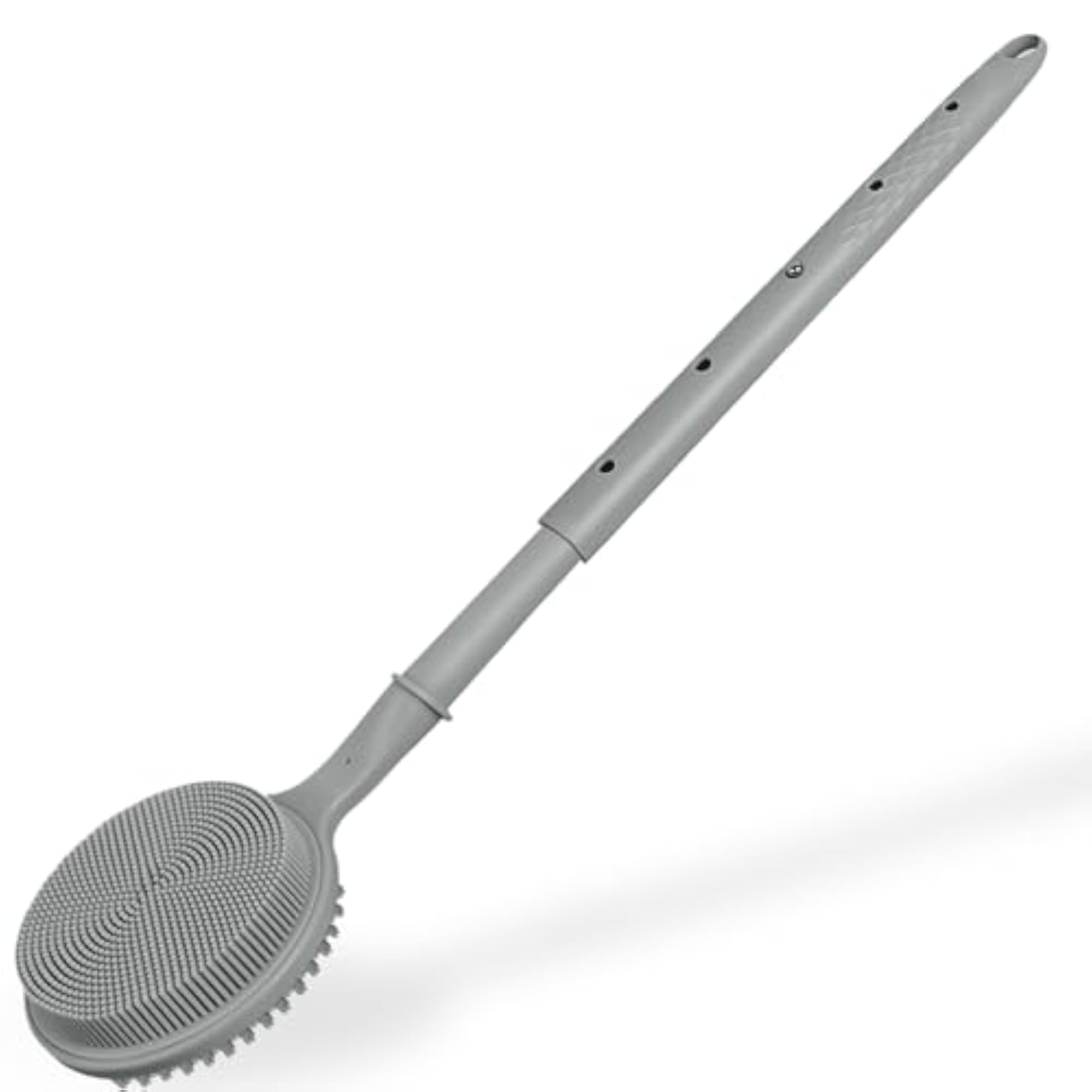 Dual-Sided Silicone Back Scrubber for Shower