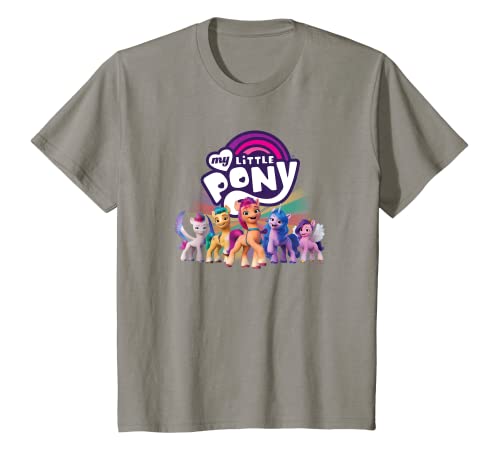 Enfant My Little Pony: A New Generation Pony Friends Line Up T-Shirt