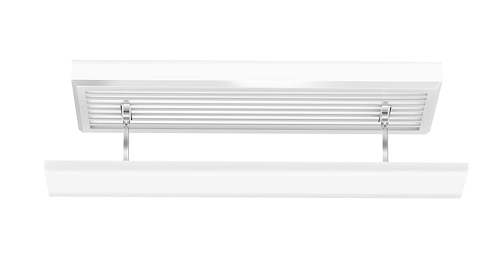 Parabrisas de Aire Acondicionado Central, Deflector de Viento antirretorno, Deflector de Salida de Aire para Aire Acondicionado de Oficina, 140 cm