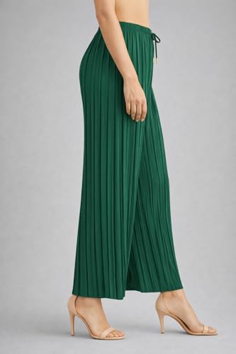 Image of Trendz Women's and Girls Cotton Blend Regular Fit Palazzo Pants | Set of 2