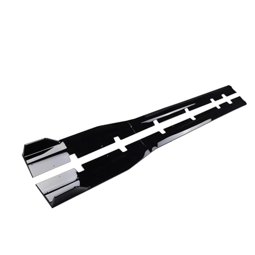 Faldones laterales coche faldas de extensión alerón divisor para Dodge Charger Widebody