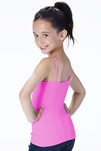 Image of Kurve Girl's Sleeveless Tank Top - Stretch Undershirts Cami Camisole, UV Protective Fabric, Rated UPF 50+ (Made in USA)