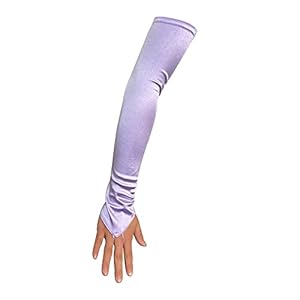 Alternative view of SACASUSA (TM Fingerlose lange über den Ellenbogen Brauthandschuhe aus Satin, in 20 Farben erhältlich