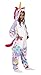 FIESTAS GUIRCA Disfraz de Pijama de Unicornio Estrellado Kigurumi Cosplay Babe Cosplay