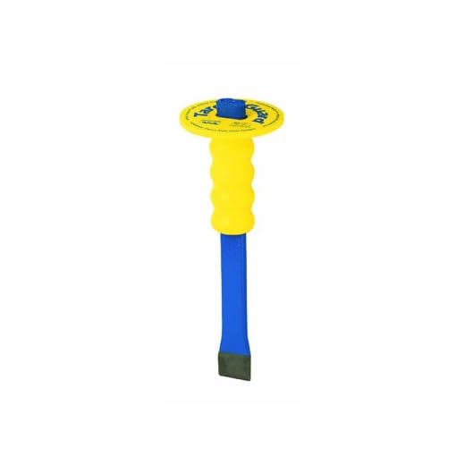 Dasco G337 12-Inch by 1.25-Inch Flat Utility Chisel with TargetGuard
