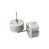 Micro RF-500TB-12560 Gleichstrommotor (6–12 V, 9 V), 5500 U/min, Edelmetallbürsten, Langwelle, Rundmotor (32 mm)