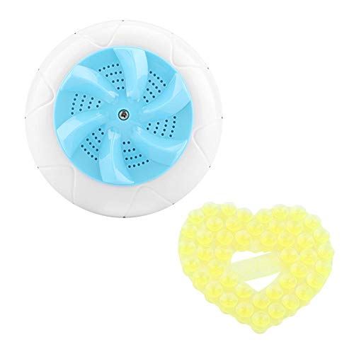 Mini-ultrasone turbine, draagbare wasmachine, multifunctionele reiswasmachine, wasmachine-reiniger voor kleding, fruit, groenten, blauw - Image 8