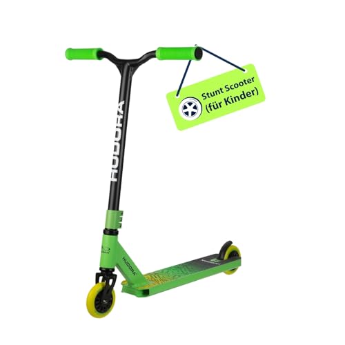 HUDORA Stunt Scooter Kinder - Hochwertiger Stunt Roller für...