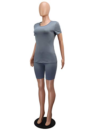 image for WPNAKS Women Tracksuit Sports Suit Crop Top Pants Outfit Yoga Workout 