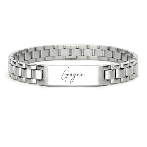FG Foundation Gift Personalised Regal Chain Bracelet SILVER - Image 2