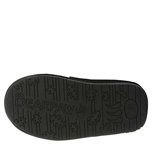 Bearpaw Boo Toddler Black Size 11 | Toddler's Boot Classic Suede | Toddler's Slip On Boot | Comfortable Winter Boot #TOP2