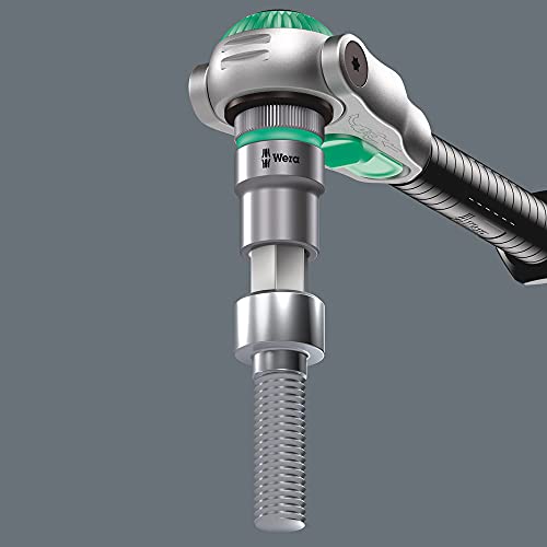 Wera, 8740 C Hf Zyklop Bussole A Inserto Con Attacco Da 1/2" Con Ritegno Vite, 7.0 X 60 Mm - 6