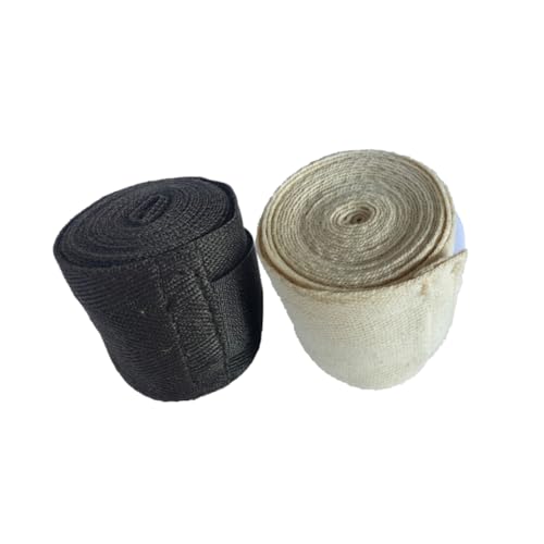 HANABASS Handwraps 2pcs 2.5m Cotton Taekwondo Wrapping Boxing Wrist Straps Handguard Karate Training Easy Closure