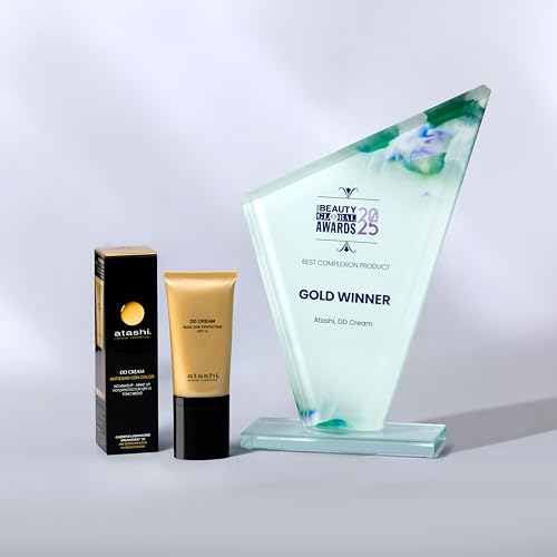 Atashi DD Cream Antiedad SPF 15, Crema Hidratante Antiarrugas con Color, 8 Beneficios en 1, Tratamiento Facial Efecto Buena Cara, Con Retinol, Formato Airless, Tono Bronce Intenso, 50 ml - imagen 9