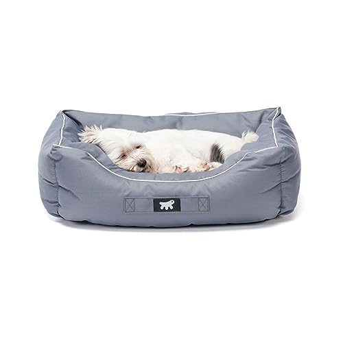 Ferplast Cuccia Per Cane Ghatto, Lettino Cane Lavabile E Antigraffio Jazzy 50 - 55 X 45 X H 20 Cm.