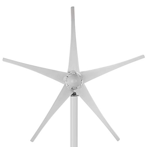 SHZOND 1200W Wind Generator Hybrid Wind Turbine Generator DC 12V Turbine Wind Generator 5 Blades Wind Generator Kit - Thumbnail 2