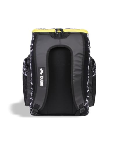 Image of ARENA Spiky III Backpack 45 Swimming Athlete Sports Gym Rucksack Large Training Gear Equipment Swim Bag for Men and Women, 45 Liters, Black /White