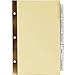 Avery Mini WorkSaver Insertable Tab Dividers, 5.5 x 8.5 inches, 5-Tab Set, 1 Set (11102)