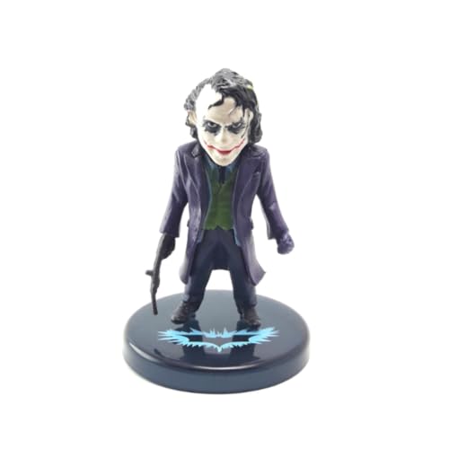 Image of FUNFOB Joker Action Figure for Car Desk Gifting Height-15cm Collectible PVC Multicolour | Joker -Figure