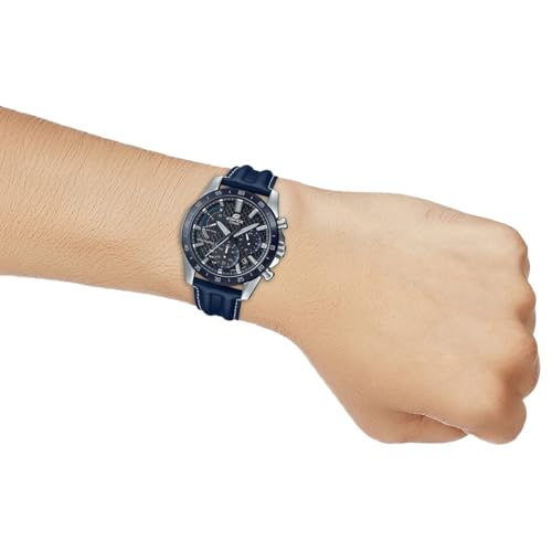 Image of Casio Edifice Solar Chronograph Analog Black Dial Men's Watch - EQS-930BL-2AVUDF (EX535)