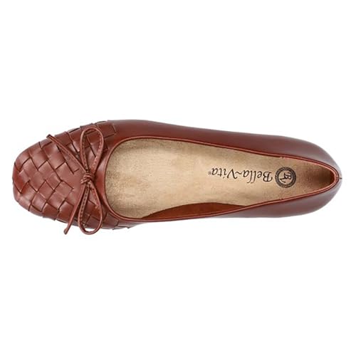 Bella Vita Francie Womens Slip On 6 BM US Dark Tan2