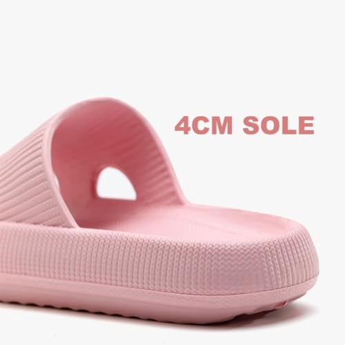 Kids Cloud Slippers, Boys Girls Pillow Slippers Open Toe Slip on Comfy EVA Thick Sole Bathroom Shower Slides Sandals Summer Non-Slip Beach Pool Shoes4
