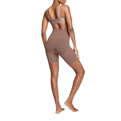 Image of SPANX ASSETS Mid-Thigh Short - Seamless Shapewear- Ultra-Firm Compression - Comfortable Thigh & Tummy Control