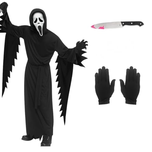 Festive Discover Retailer Scary Scream Costume Horror Halloween Costume - Image 3