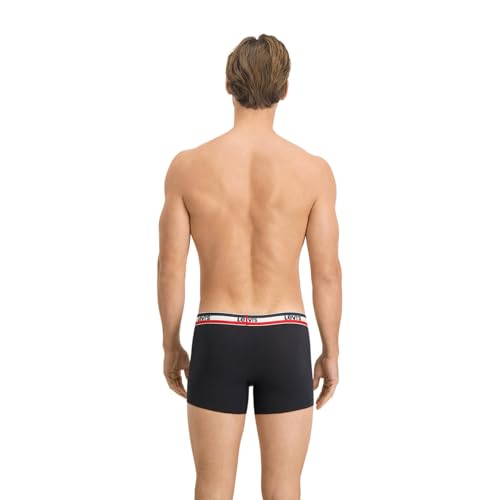 Levi's Herren Boxer Underwear, Black/Grey, XXL 6