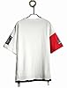 Hello MrLin Men's Techwear Japanese Harajuku Streetwear Hip Hop Short Sleeve T-Shirt, White, 3XL #5