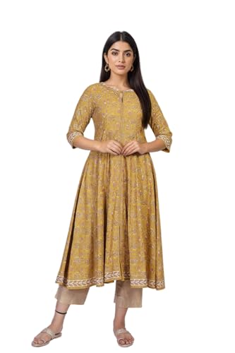 Kurta Anarkali imprimé floral pour vos soirées d'été