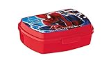 3686; Sandwichera rectangular Spiderman; producto reutilizable; no bpa