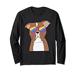 Photo Gallery gay pitbull lover lgbtq stuff pittie mom rainbow occhiali da maglia a manica Photo Gallery gay pitbull lover lgbtq stuff pittie mom rainbow occhiali da maglia a manica