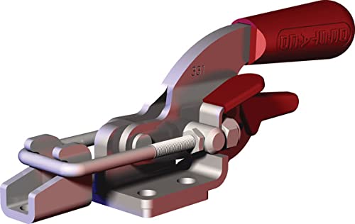 DESTACO 331-R Series 331 Pull Action Latch Clamp with Toggle Lock Plus, 700 lbf Holding Capacity