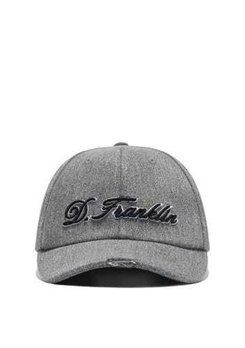 D.Franklin   Gorra Logo Denim Negro