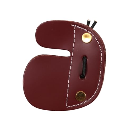 BRIGHTFUFU 1pc Finger Protective Gear Double Layer Finger Cushion for Comfortable Tear Resistant Lightweight and Portable for Hunting and Shooting