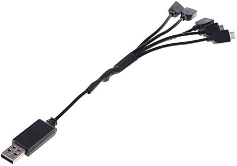 Parts & Accessories 2019 New 1 for 5 Charger Multi-Charging Visuo Xs809 Xs809w Xs809hw Cable Rc Drone Parts