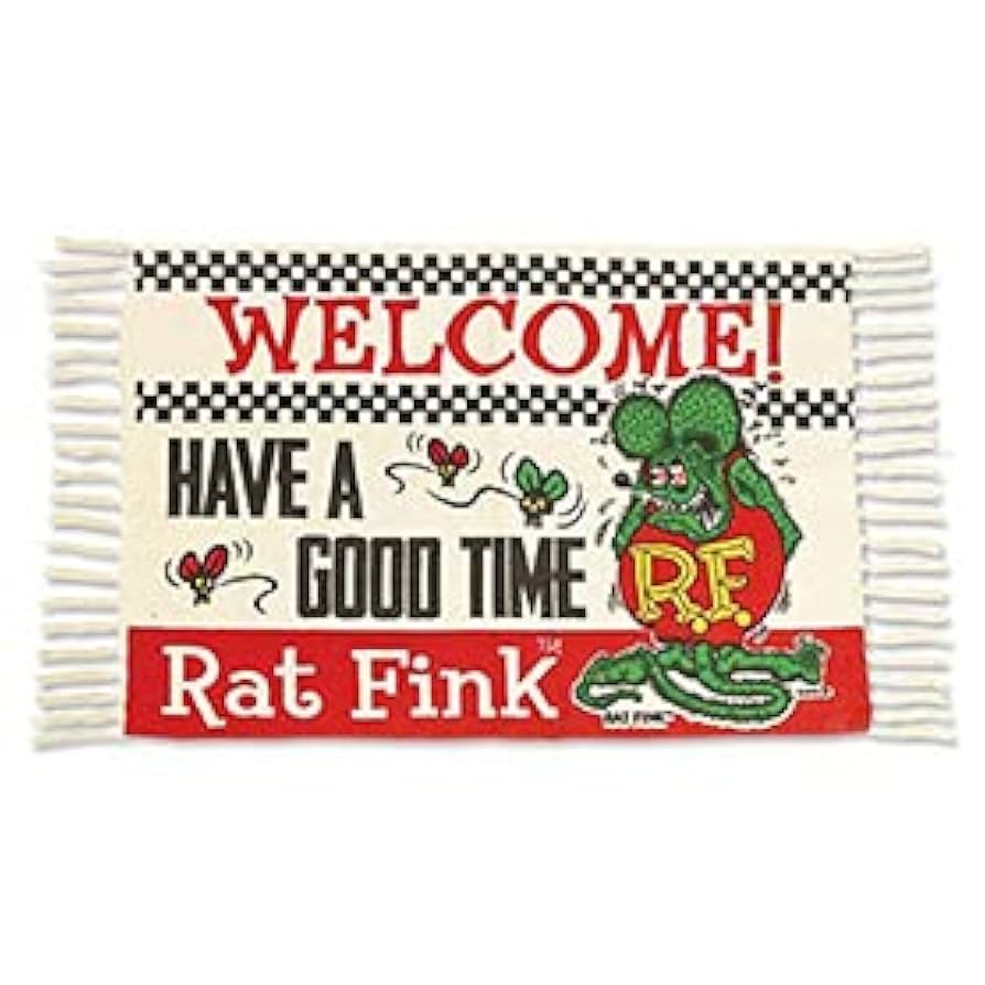 Amazon | ラットフィンク ラグマット Rat Fink Rag Mat (RAF424