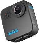 Foto di GoPro MAX - Action camera tradizionale impermeabile 360° con touch screen Video HD sferico 5.6K30 Foto 360° da 16.6MP Stabilizzazione streaming live 1080p, Nuovo
