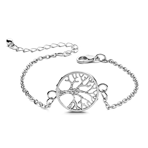 Image of 14K Gold and Silver Plated Layered Bracelet Sets, 6 Pieces, Adjustable Layered Link Bracelets Sets, Stainless Steel, no gemstone