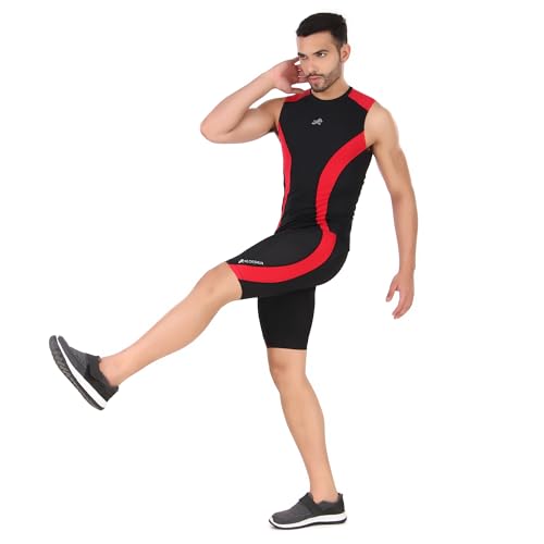 Image of ReDesign Apparels Nylon Compression Shorts Tights for Multi Sports (Color Options)
