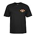 Powell Peralta Winged Ripper T-Shirt, Black, 2XL